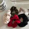 Diadema de Terciopelo para el Pelo Pequeño Intestino para Otoño e Invierno para Mujeres, Alta Elasticidad y Durabilidad, Cuerda para el Pelo de Cola de Caballo Baja, Estilo Coreano Cuerda Dulce para el Pelo Bola