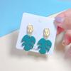 Pendientes de Arcilla Suave de Verano Pin Heng de Frutas Tropicales Piña para Mujer Dulces ins Flor Hojas Sandía Pendientes Venta al por Mayor