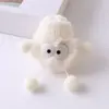 Bola de carvão pelúcia fivela de sapato cadarço diy desenhos animados acessórios decoração de sapato pino fofo acessórios de sapato de algodão boneca outro
