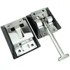 Hebilla de Puerta Trasera para Caja de Camión de Carga de Tamaño Universal Engrosada Cerradura de Hebilla para Caja de Carga Hebilla de Gancho de Viento de Acero Inoxidable Accesorios