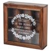 Caja de Almacenamiento de Joyería Jiugongge Caja Pequeña de Madera Acrílica Escritorio Madera Zakka Anillo para el Cabello Clasificación Caja de Regalo de Mano