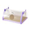Placa de Arranhar Gato Criativa, Ninho de Gato, Túnel de Gato Perfurável, Brincar e Dormir Tudo-em-Um, Placa de Arranhar Gato Resistente a Arranhões e Desgaste, Brinquedo para Gato de Auto-Prazer e Alívio do Tédio