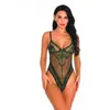 Comércio Exterior Roupas Femininas Europeias e Americanas Renda Sexy Camisola Sexy Moda Casual Macacão com Abertura no Gancho em Estoque Fornecimento Pinduoduo