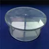 Fabricar o Produto após Fazer o Pedido. Embalagem Transparente de ABS Caixa de Exibição Redonda. Caixa de Embalagem Selada à Prova de Poeira Altamente Transparente