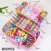 Set de regalo de accesorios para el cabello para niños, ligas para el cabello de bebé, pinzas laterales para niñas, accesorios para el cabello, cuerdas para el cabello de princesa para niñas
