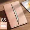 Cuaderno de Negocios A5 con Logo Personalizado, Alto Valor Estético, Estilo Sencillo, Adecuado para Notas de Oficina, Minutas de Reuniones y Diario