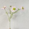 Flor artificial rama única flocado rueda pico crisantemo decoración hogar boda estudio interior flor suave floral flor falsa