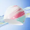 Gorro de Natación para Adultos Nuevo para Mujer Impermeable Protección para los Oídos Cabello Largo Gorro de Natación Impermeable de Silicona para Mujer Gorro de Natación Grande para Hombre Venta al por Mayor