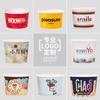 Celebridad de Internet Creativo Vaso de Helado Tazón de Papel Desechable Para Llevar Vaso de Papel para Yogur Lindo Helado Caja de Helado