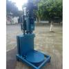 Máquina cortadora de tapas de barriles de aceite, abridor de barriles vertical, máquina cortadora de doble cabezal para barriles de pintura y chapa de hierro, fábrica de reciclaje
