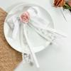 Super Hada Flor Encaje Lazo Cinta Pasador para el Cabello Estilo Pastoral para Mujer Suave Elegante Combinable Accesorios para el Cabello Rojo de Internet