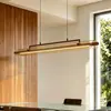 Nuevo candelabro para restaurante, minimalista Bauhaus, lineal, para barra de bar, isla de mesa, arte creativo de vidrio y hierro de diseñador