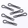 Ferramenta de Estilo de Cabelo Coque Preguiçoso para Mulheres, Grampo Simples em Forma de U, Acessório de Cabelo para Coque, Ornamento de Cabelo para Fixar Coque