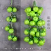 Modelo de Manzana Roja Verde Simulación Espuma Fruta Falsa Verduras Accesorios Educación Temprana Juguetes de Jardín de Infancia Decoración Fotografía Adornos