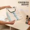Bolsa de Rede de Armazenamento Multifuncional Luxo Leve Saco de Lixo de Cozinha Artefato de Armazenamento Bolsa de Armazenamento de Sacolas Plásticas de Grande Capacidade Montada na Parede