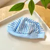 [Solo Ropa de Bebé] Primera, Segunda y Tercera Generación Labubu Muñeca de Vinilo Disfraz Ropa de Bebé Azul Sombrero Baotou Mamelucos