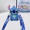 Bolso de Silicona Infantil Nuevo de Dibujos Animados Transfronterizo Bolso de Hombro de Moda Stilwell Bolsa para Guardar Juguetes Bolsa para Auriculares Bolso Cruzado