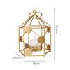 Candelabro nórdico transfronterizo, portavelas hexagonal portátil para aromaterapia, decoración para cenas a la luz de las velas, pequeños adornos.