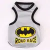 Chaleco para Mascota Batman Superman Ropa para Cachorro Teddy Primavera y Verano Ropa para Perro Pequeño Poodle Gato Ropa para Mascota