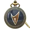 Reloj de Bolsillo Grande Estilo Antiguo de Shanghái Retro Reloj de Cuarzo con Tapa abatible Collar Reloj con Tapa abatible Fabricante de Relojes de Bolsillo