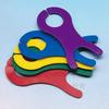 Herramientas de Tejer Lana Tablero Enrollador con Forma de Pez Dispositivo de Tejer a Mano Suéter Hecho a Mano DIY Tablero Enrollador Colorido