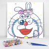 20*20 Pintura al Óleo Digital de Dibujos Animados de Anime Pintura Decorativa DIY para Colorear Hecha a Mano para Niños Stock Listo Pintura al Óleo Digital al por Mayor