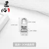 Adequado para Fivela de Pendurar Bolsa de Mahjong Flor Antiga Lv, Fivela de Reposição para Alça de Bolsa Usada, Fivela de Acessórios de Modificação de Ferragens para Bolsa Feminina