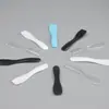 Cuchara de cabeza plana blanca tamaño grande mediano pequeño pp gel de aloe vera pala para crema facial stick ajustador de mascarilla de barro para el cuidado facial venta al por mayor