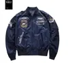 Chaqueta Resistente Estilo Piloto para Hombre, Temporada de Primavera y Otoño, Corte Holgado, Talla Grande, Marca de Ropa de Trabajo de Moda, Cuello de Béisbol, Chaqueta Funcional para Hombre