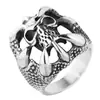 Nuevo Anillo Punk de Acero de Titanio Vintage con Calavera Personalizado Exquisito y que No se Desvanece Regalo para Hombres