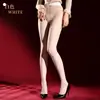 Meia-calça "Vine" Padrão Jacquard Pesado Vintage Sexy Luxuosa Fashionável
