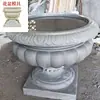 Molde para Vaso de Flor de Cimento com Fundo Redondo, Plástico Espessado para Autocasting, Modelo Extra Grande, Estilo Novo
