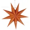 Suministro Listo de Estrellas de Papel de Nueve Puntas de 30 cm Colgantes, Decoraciones para Fiestas Navideñas, Decoraciones para Ventanas de Centros Comerciales de Jardín de Infancia