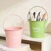 Cubo pequeño de hojalata transfronterizo Cubo de metal de hierro para flores Balcón Planta verde Suculenta Maceta creativa para plantar Decoración de escritorio Almacenamiento