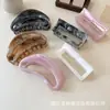 Nuevo Pasador de Pelo Estilo Tinta China para Mujer, Pinza de Tiburón para Peinado de Moño en la Parte Trasera de la Cabeza, Accesorio para el Cabello de Diseño de Nicho de Alta Gama