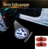 Aplicável ao Volkswagen Magotan CC Sagitar Passat Tuang carro LED lâmpada de projeção luz de boas-vindas porta solução especial