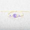 Direto da fábrica fresco e doce pulseira de renda estrela flor de cerejeira pulseira de cerâmica Jingdezhen flor de cerejeira narcisos
