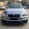 Adequado para BMW Série 5 04-10 Kit M5 Modificado com Grande Envolvente 1m para Para-choques Dianteiro e Traseiro, Saias Laterais, Grade Central, Spoiler Traseiro E60