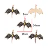Estilo Oscuro Goteo de Aceite Aleación Dragón Mítico y Fénix Colgante Pulsera DIY Collar Accesorios de Joyería W625