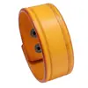 Nuevos Accesorios Europeos y Americanos Simples Combinables Retro Pulsera de Cuero Vacuno Joyería de Comercio Electrónico Transfronterizo Pulsera de Cuero Moderna Personalizada