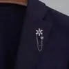 Lujo Ligero, Personalizado, Broche de Mariposa Resistente Totalmente Incrustado de Diamantes, Moda de Alta Gama, Retro, Exquisito y de Alta Gama, Broche Versátil