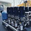 Equipo automático de suministro de agua secundario sin vacío, torre de tubería secundaria con bomba de agua silenciosa, sistema de suministro de agua a presión constante de frecuencia variable