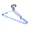 Percha de metal recubierta antideslizante para adultos y niños, uso en el hogar, percha creativa para ropa interior, acero inoxidable, que no deja marcas