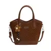 Nuevo bolso de moda para mujer de Henggeng, bolso de mano cuadrado pequeño plisado de moda, bolso de hombro y bandolera de moda para ventas transfronterizas