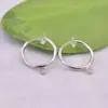 Accesorios para joyería DIY clip para oreja sin perforación aretes falsos con anillo clip para oreja aretes no alérgicos arete para oreja femenina clip para cartílago de la oreja