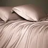 Juego de ropa de cama auténtico de algodón egipcio de fibra larga de 100 hilos, cuatro piezas, lujo ligero con sensación de alta gama, juego de ropa de cama premium 100% algodón puro Clase A 4