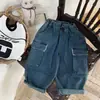 Precio Especial Remate Sin Devoluciones ni Cambios Jeans de Bolsillo para Trabajo de Otoño para Niños Bangcheng G0512