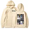 Sudaderas con Capucha para Hombre de Talla Europea Transfronteriza Portada de Álbum Musical Rapper Drake Tela