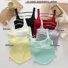 Popular Camisola de Verano Hongxing con Espalda Bonita para Mujer con Copas Fijas para Adelgazar la Cintura y Usar Afuera y Adentro con Tops de Moda
