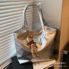 Bolsas para Mujer 2026 Nueva Moda Retro Bolso de Axila Bolso Tote de Gran Capacidad para Viajar Bolso de Hombro de Cuero Aceitado y Encerado de Moda